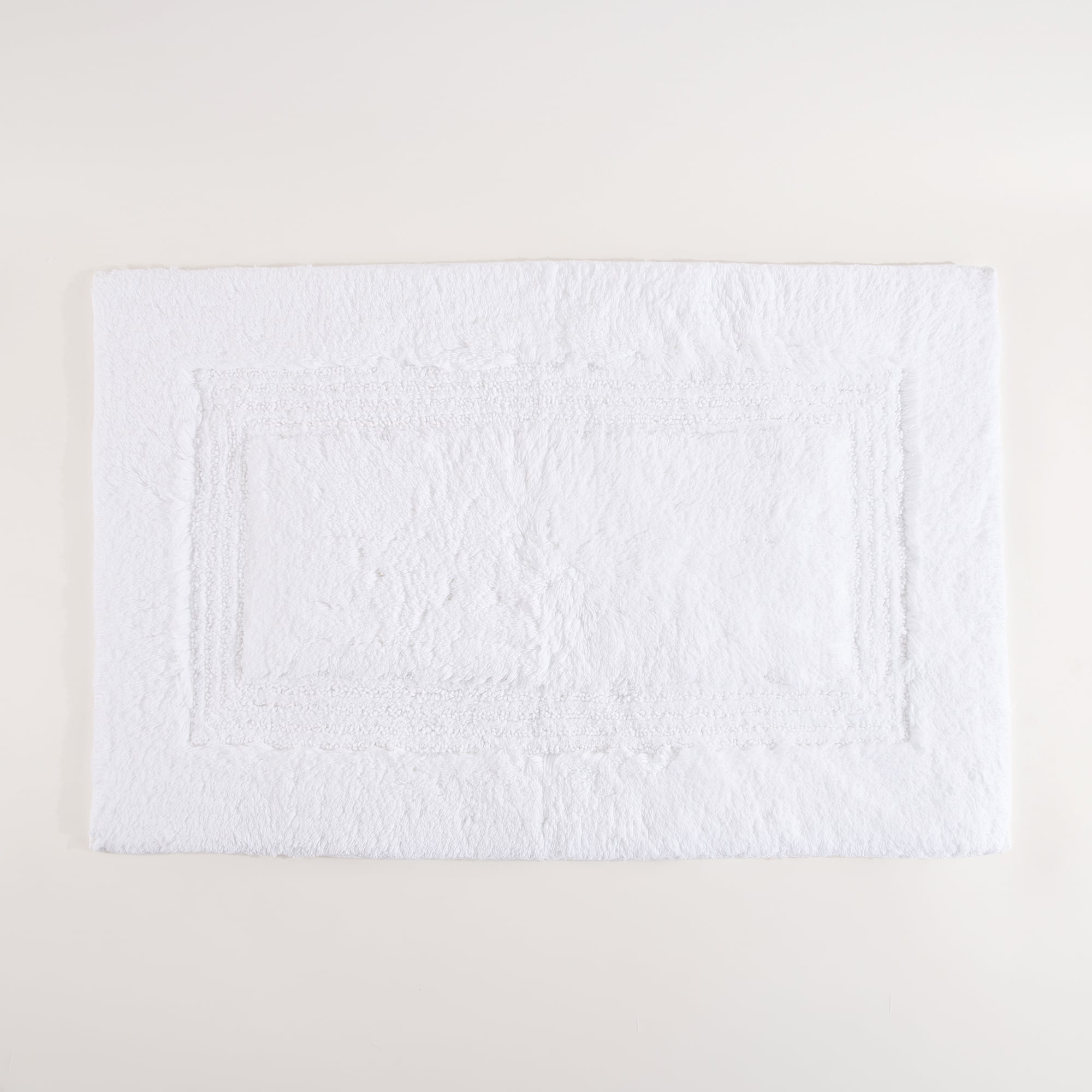 Cottage 100% cotton ultra soft bath rug 60*90cm, white