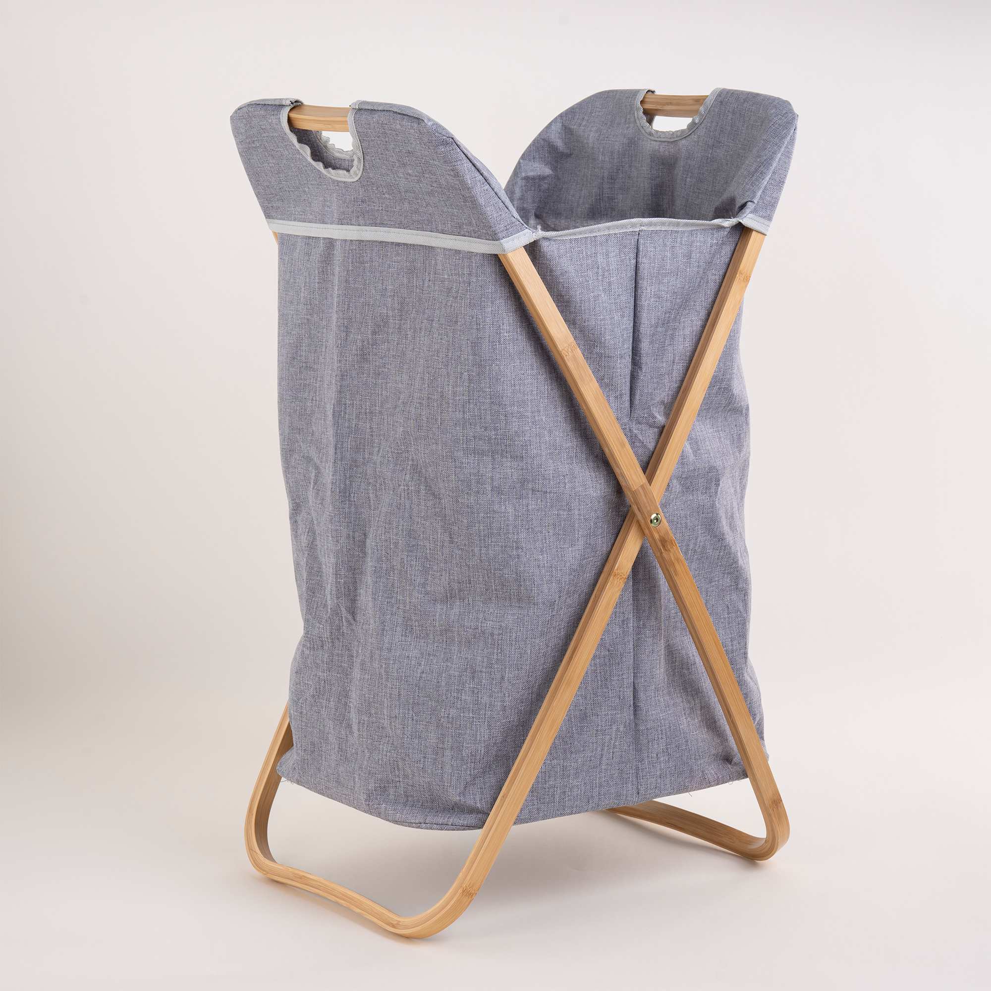 

Laundry Bamboo X Frame Hamper