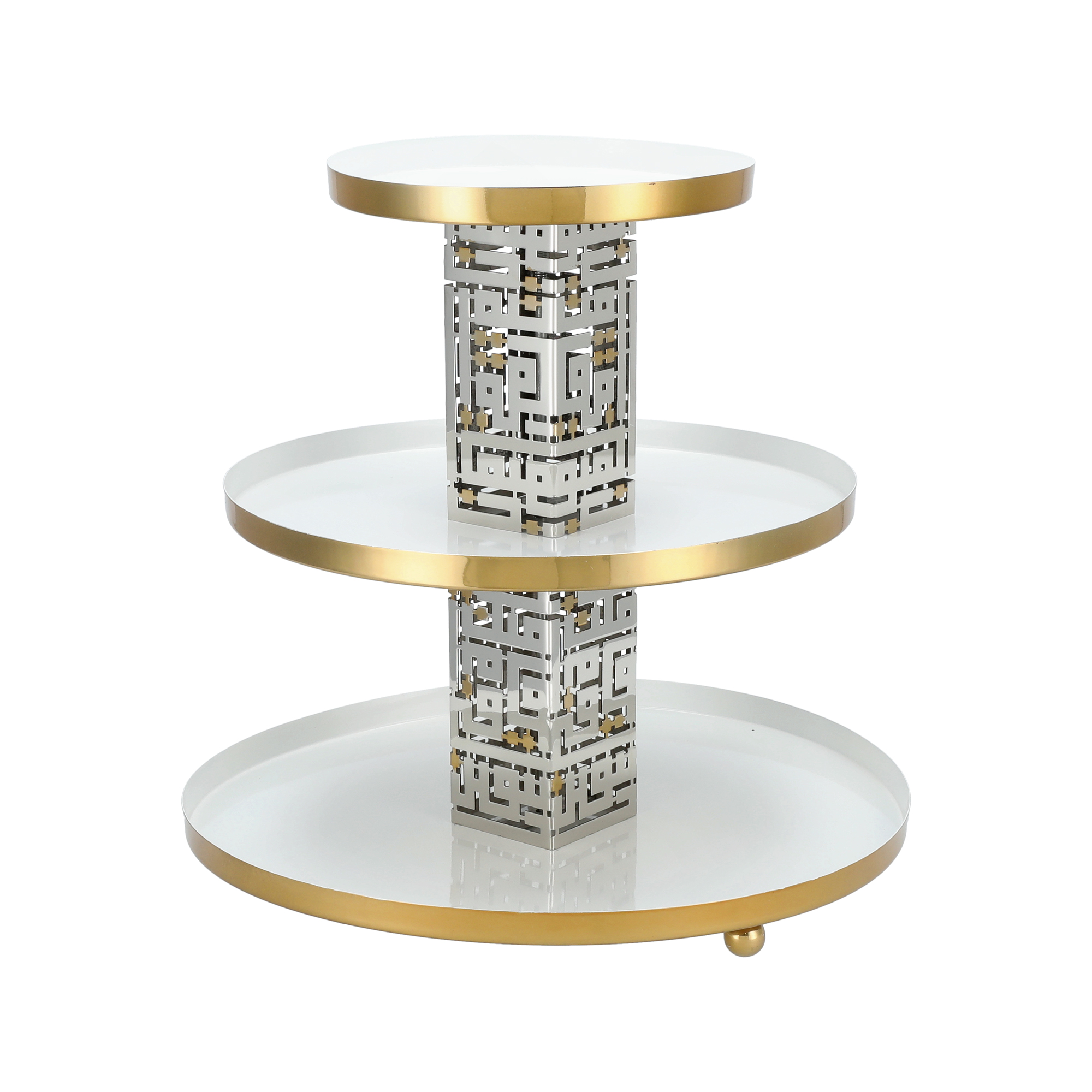 

Kov Stainless Steel 3 Tier Serving Stand