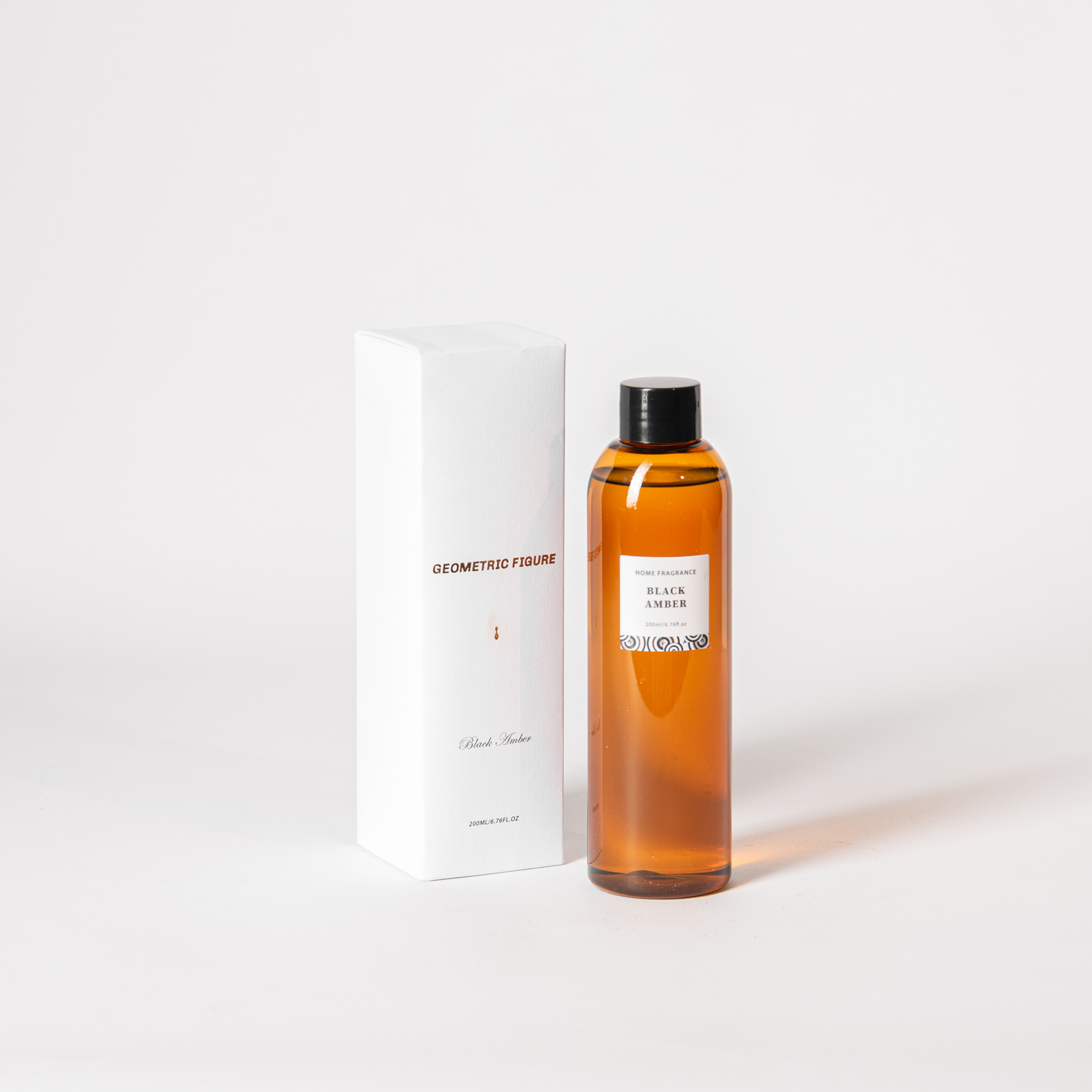 

Black amber diffuser refill bottle 200Ml