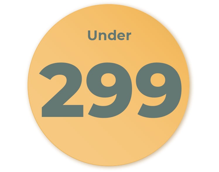 Under 299