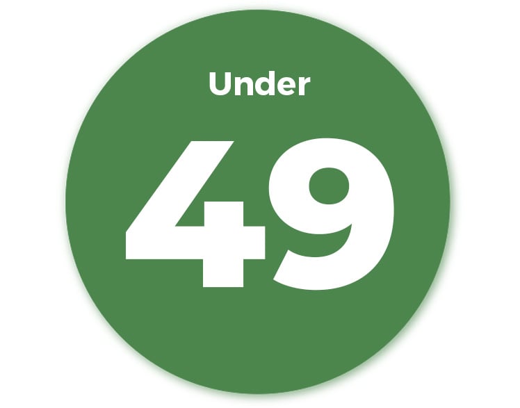 Under 49