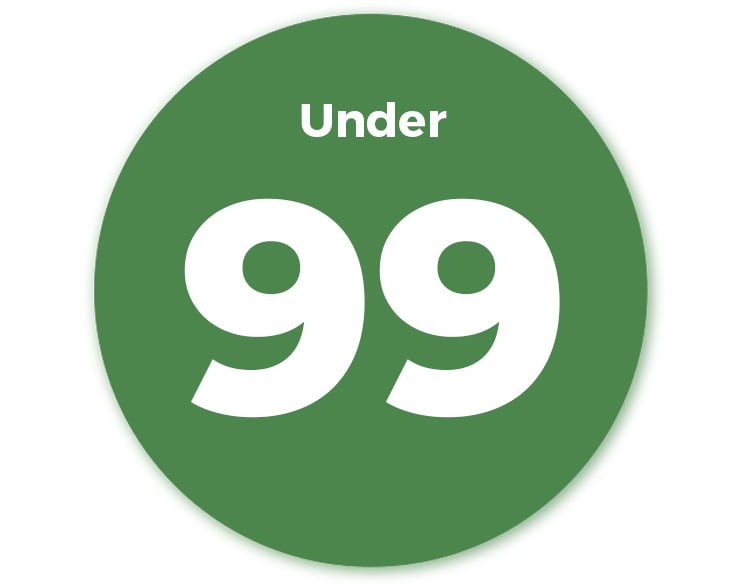 Under 99