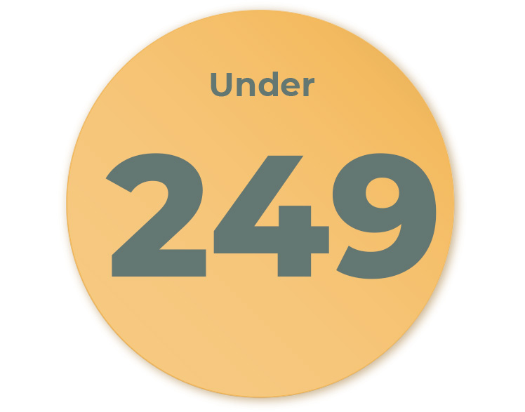 Under 249
